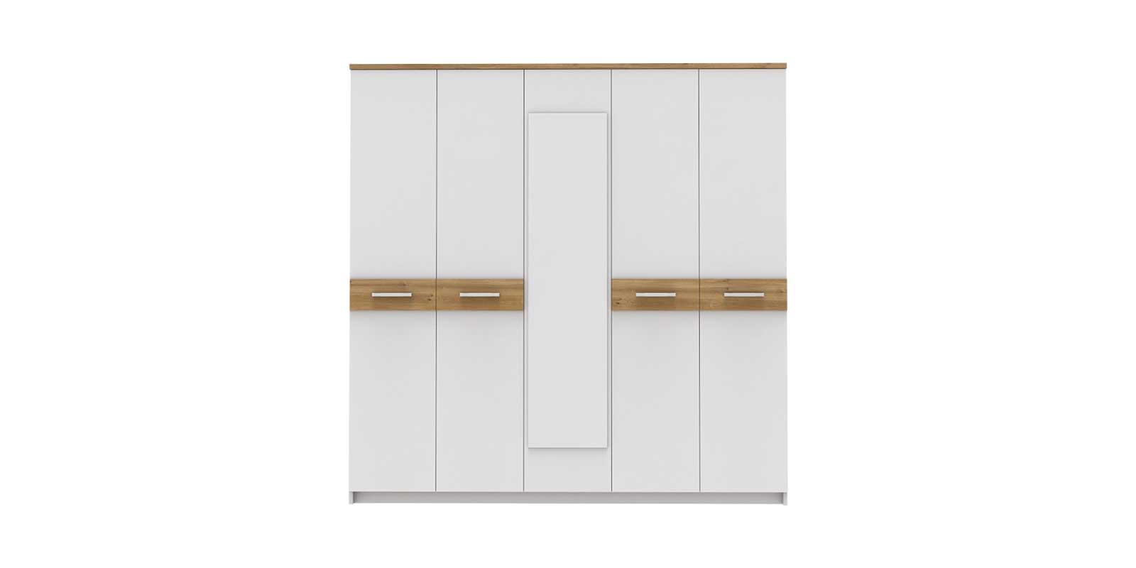 Hillary 5-Door Wardrobe (210cm)