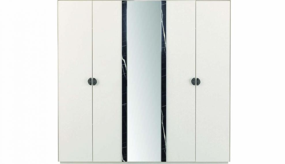 Nia 5-Door Wardrobe (225 cm)