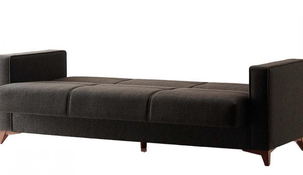 Preston Three-Seater Sofa (Sleeper with Storage)