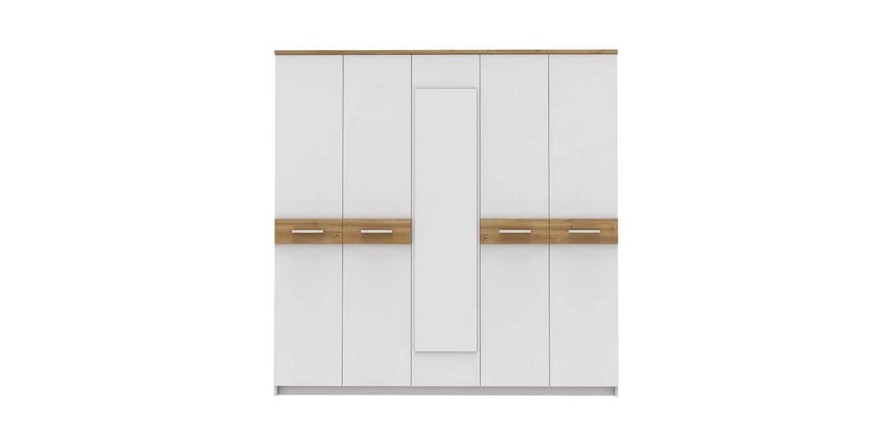 Hillary 5-Door Wardrobe (210cm)