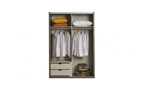 Flemens 145 cm Sliding Wardrobe