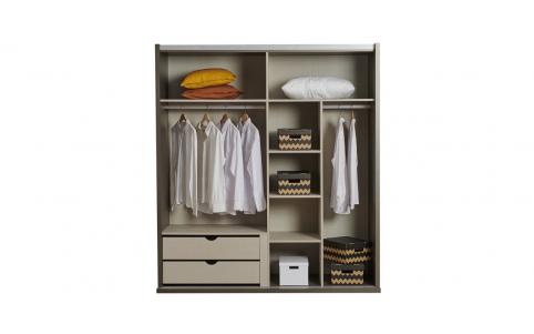 Flemens 190 cm Sliding Wardrobe