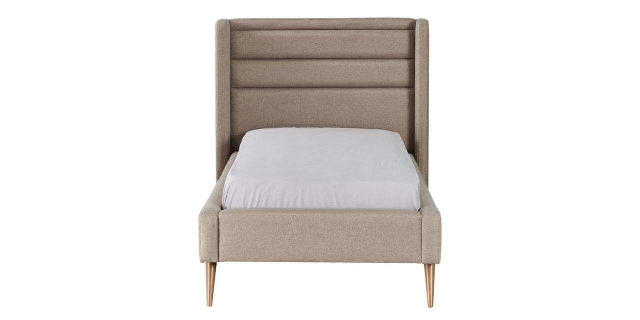 Flemens 90 cm Upholstered Bedstead