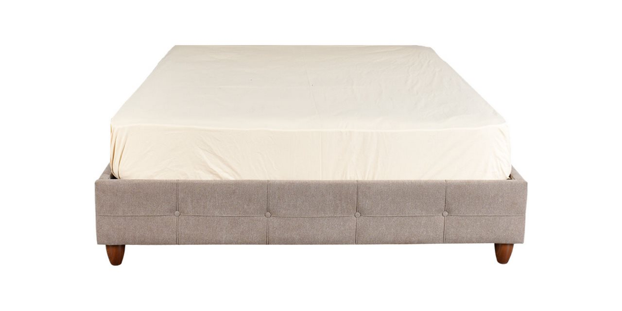 Fenton 180 cm Headboardless Upholstered Base Bed