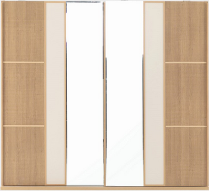 Ratte Sliding Wardrobe (240 CM)