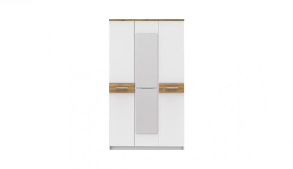 Hillary 3-Door Wardrobe (121 cm)