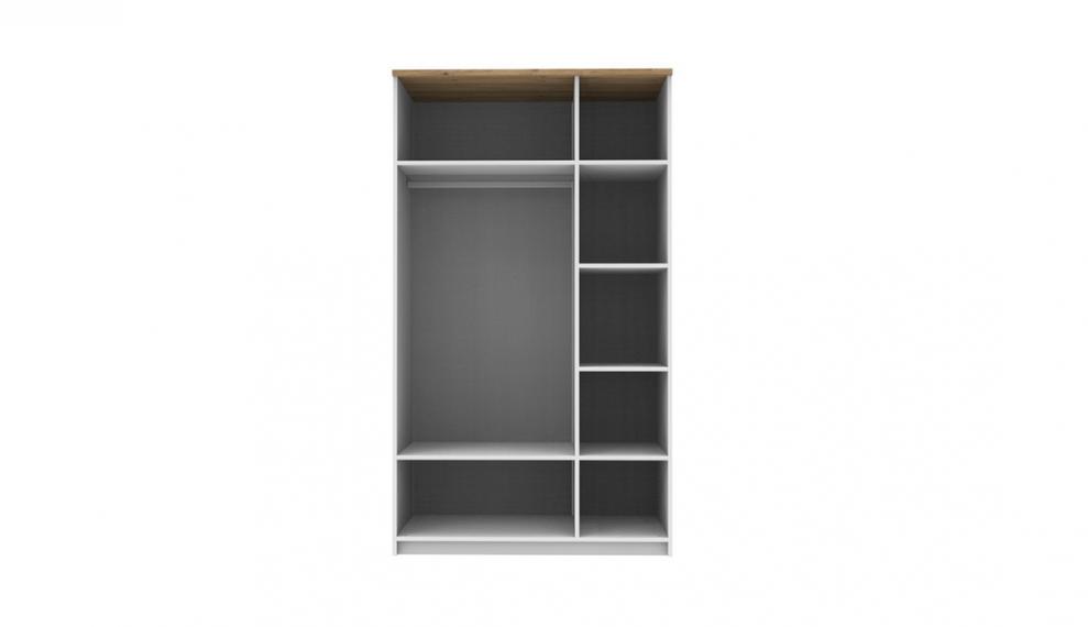 Hillary 3-Door Wardrobe (121 cm)