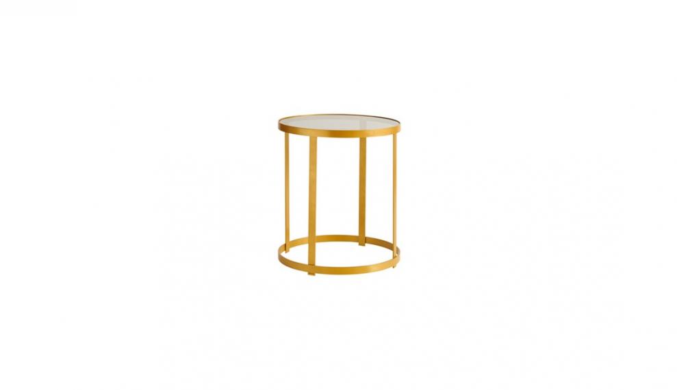 Chloe Glass Side Table
